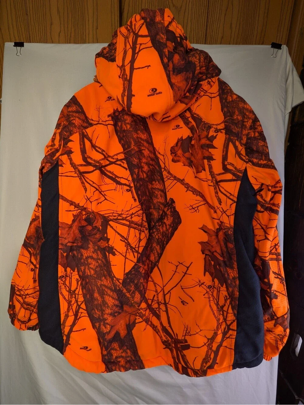 Gander Mountain Guide Series Orange and Brown Camouflage Hunting Jacket